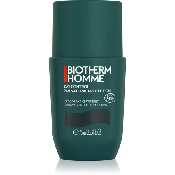  Biotherm Homme Day Control 24h Natural Protection Roll-on Deodorant 75 Ml 