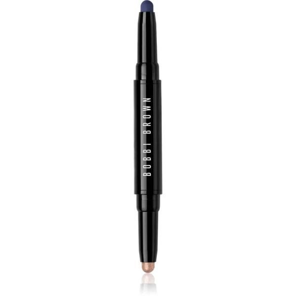  Bobbi Brown Long-wear Dual-ended Cream Shadow Stick Eyeshadow Stick Double Shade Silk / Rich Navy 1.6 G 