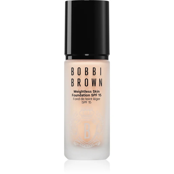  Bobbi Brown Weightless Skin Foundation Spf 15 Mini Long-lasting Mattifying Foundation With Moisturising Effect Shade Sand 13 Ml 