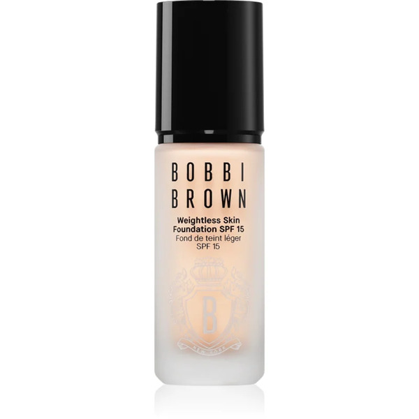  Bobbi Brown Weightless Skin Foundation Spf 15 Mini Long-lasting Mattifying Foundation With Moisturising Effect Shade Porcelain 13 Ml 