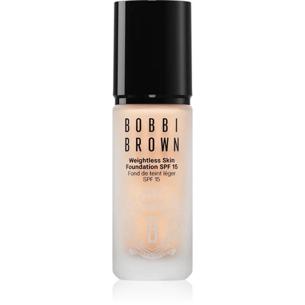  Bobbi Brown Weightless Skin Foundation Spf 15 Mini Long-lasting Mattifying Foundation With Moisturising Effect Shade Warm Beige 13 Ml 