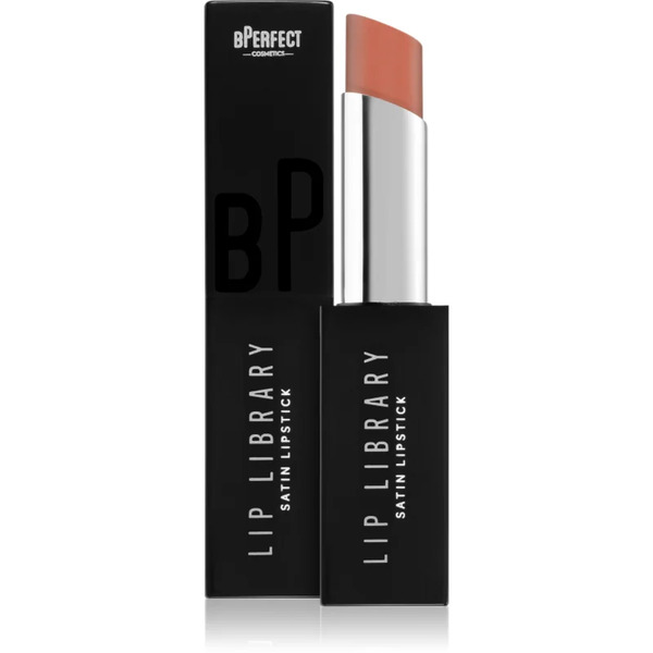  Bperfect Lip Library Satin Creamy Lipstick Shade Hero 3 G 