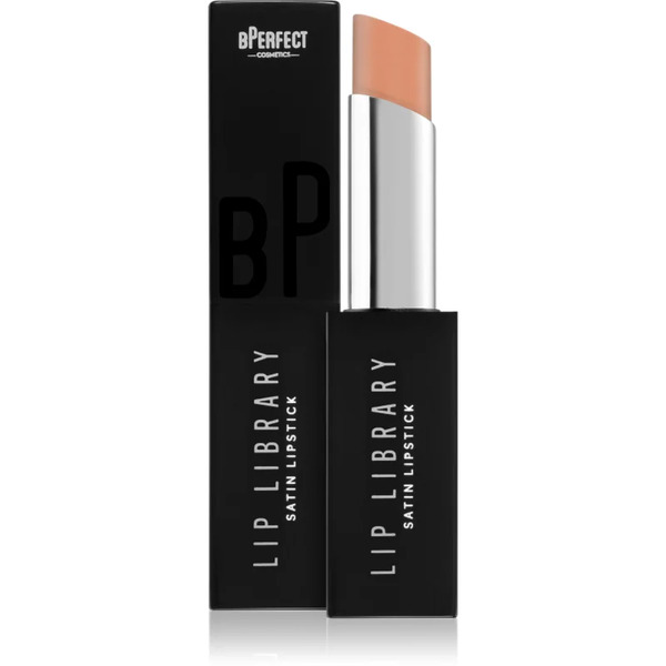  Bperfect Lip Library Satin Creamy Lipstick Shade Hooked 3 G 