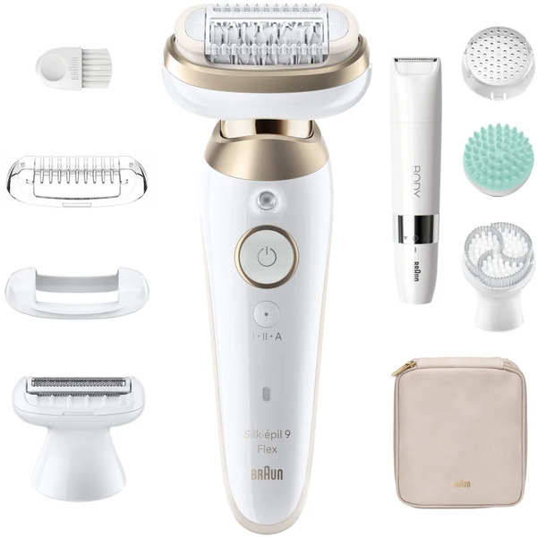  Braun Silk-épil 9 Flex Skinspa 9-481 3d Epilator With Fully Flexible Head For Wet Or Dry Shaving 1 Pc 