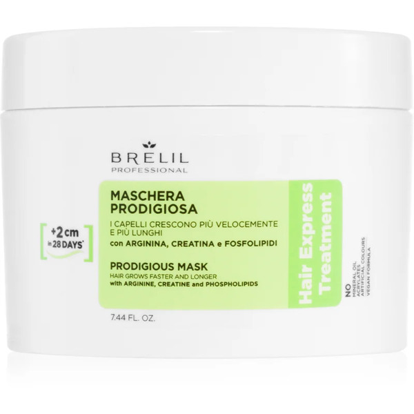  Brelil Professional Hair Express Prodigious Mask Mask For Hair Growth And Strengthening From The Roots 220 Ml 