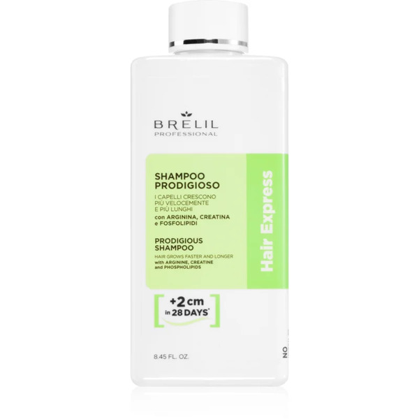  Brelil Professional Hair Express Prodigious Shampoo Shampoo For Hair Growth And Strengthening From The Roots 250 Ml 