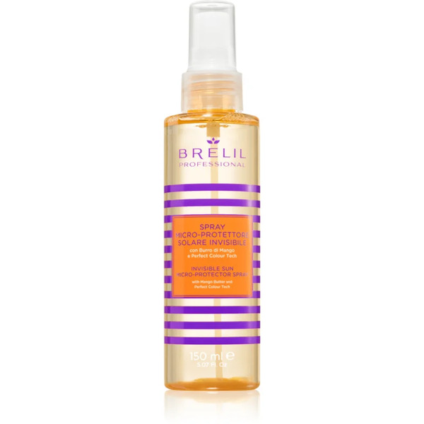  Brelil Professional Invisible Sun Micro-protector Spray Invisible Protective Spray For Sun-stressed Hair 150 Ml 