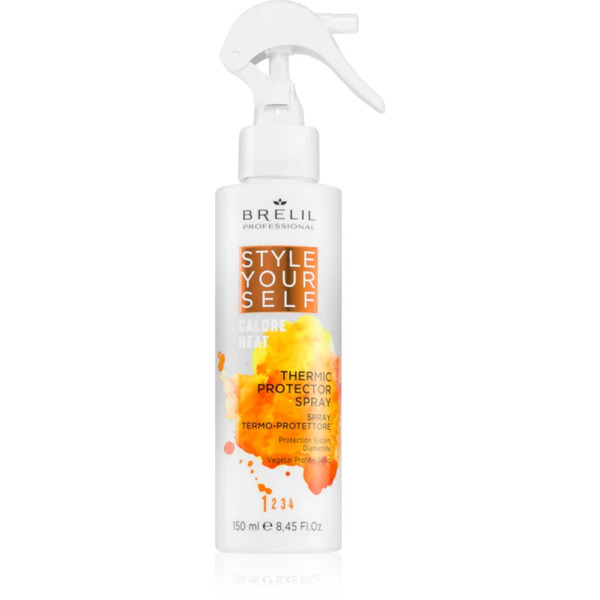  Brelil Professional Style Yourself Thermic Protector Spray Protective Spray For Hair Stressed By Heat 150 Ml 