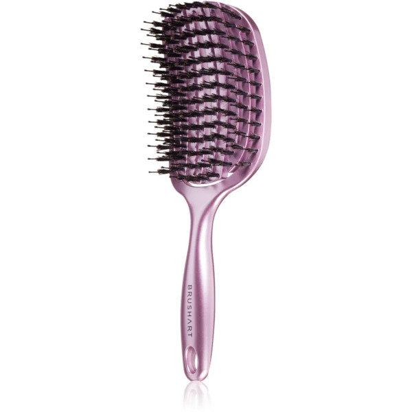  Brushart Hair Vent Blowdry Hairbrush With Boar Bristles Hairbrush With Nylon And Boar Bristles Large 1 Pc 