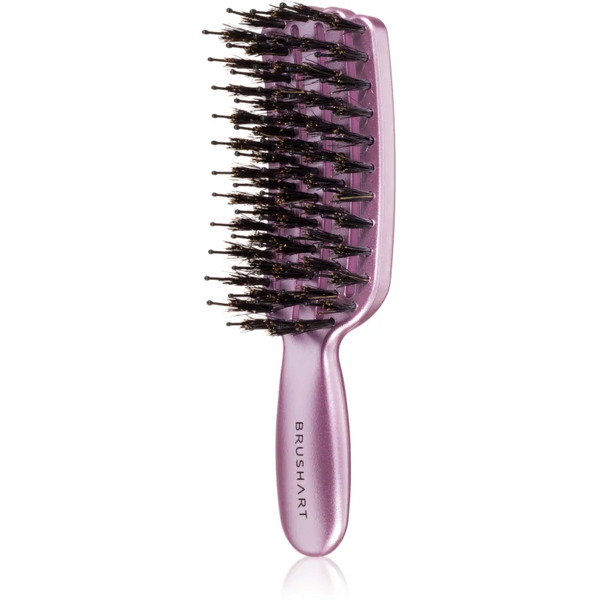  Brushart Hair Vent Blowdry Hairbrush With Boar Bristles Hairbrush With Nylon And Boar Bristles Mini 1 Pc 