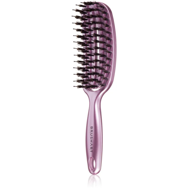 Brushart Hair Vent Blowdry Hairbrush With Boar Bristles Hairbrush With Nylon And Boar Bristles Small 1 Pc 