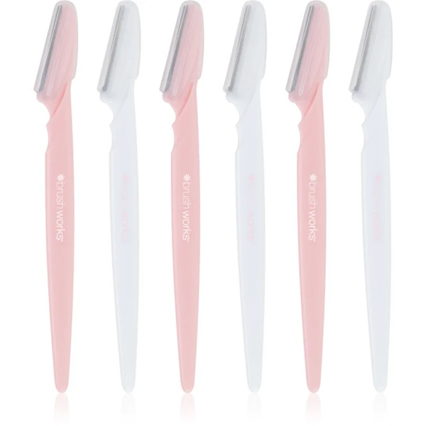  Brushworks Angled Dermaplaners Razor For The Face 