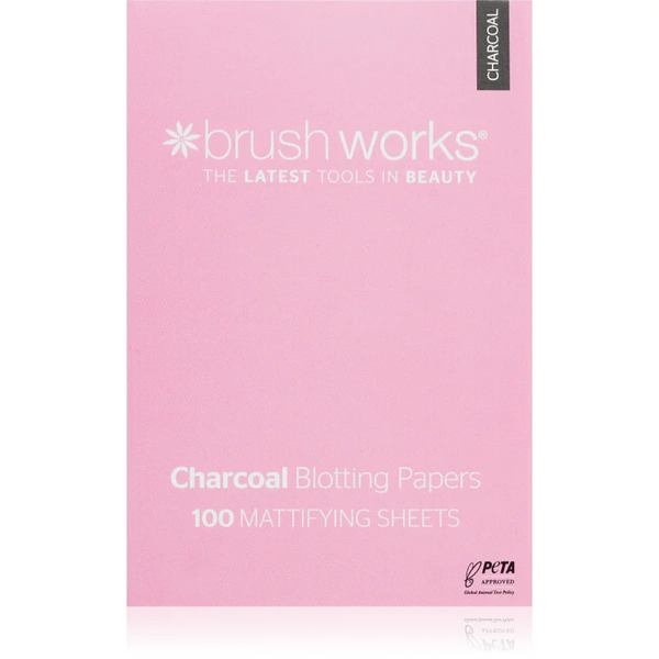 Brushworks Charcoal Blotting Papers Blotting Papers 100 Pc 