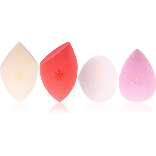  Brushworks Everything Face Sponge Set Complexion Applicator Set 