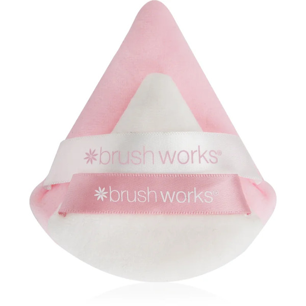  Brushworks Triangular Powder Puff Duo Puff 