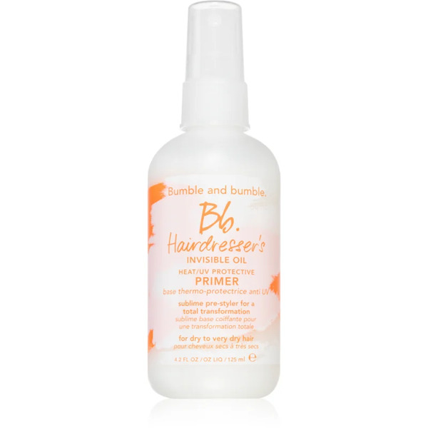  Bumble And Bumble Hairdresser's Invisible Oil Heat/uv Protective Primer Prep Spray For Perfect-looking Hair 125 Ml 