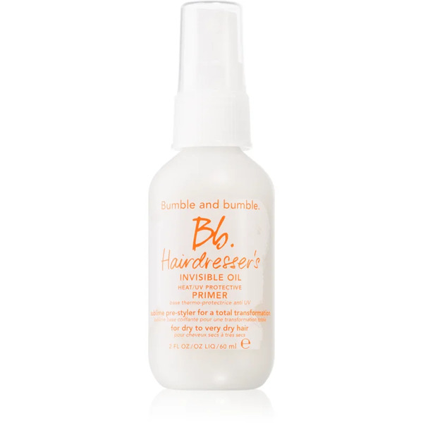  Bumble And Bumble Hairdresser's Invisible Oil Heat/uv Protective Primer Prep Spray For Perfect-looking Hair 60 Ml 