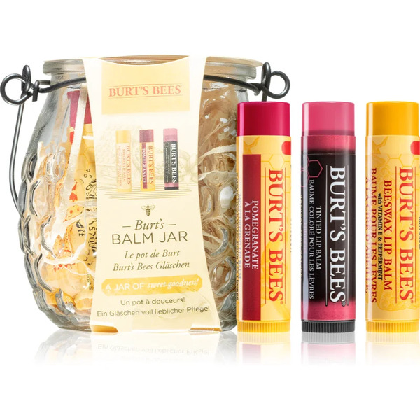  Burt’s Bees Balm Jar Gift Set For Lips 