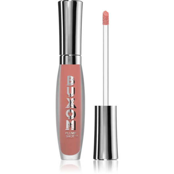  Buxom Plump Shot™ Collagen Peptides Advanced Plumping Lip Serum Plumping Lip Gloss Shade Sheer Tints Soft Blush 4 Ml 