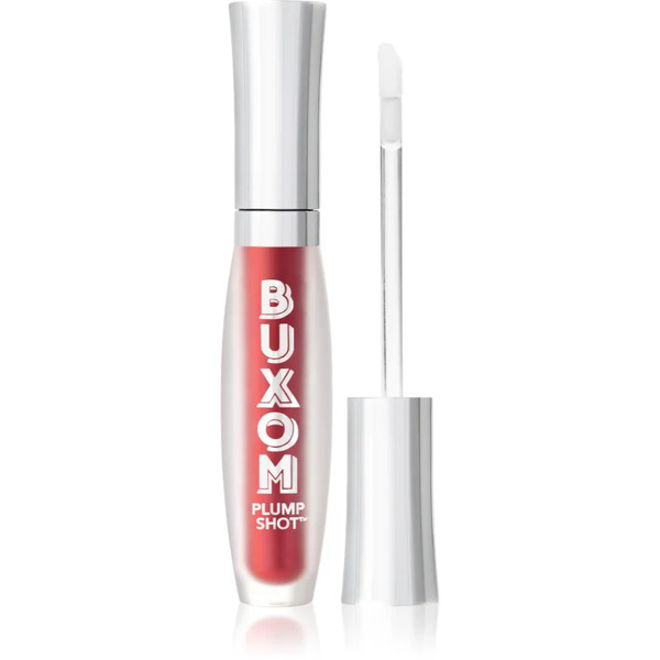  Buxom Plump Shot™ Collagen Peptides Advanced Plumping Multichrome Lip Serum Shimmering Lip Gloss With Magnifying Effect Shade Enchanted Berry 4 Ml 