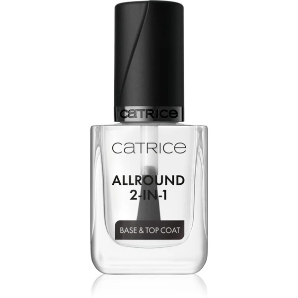  Catrice Allround 2-in-1 Base And Top Coat 2-in-1 Transparent 10.5 Ml 