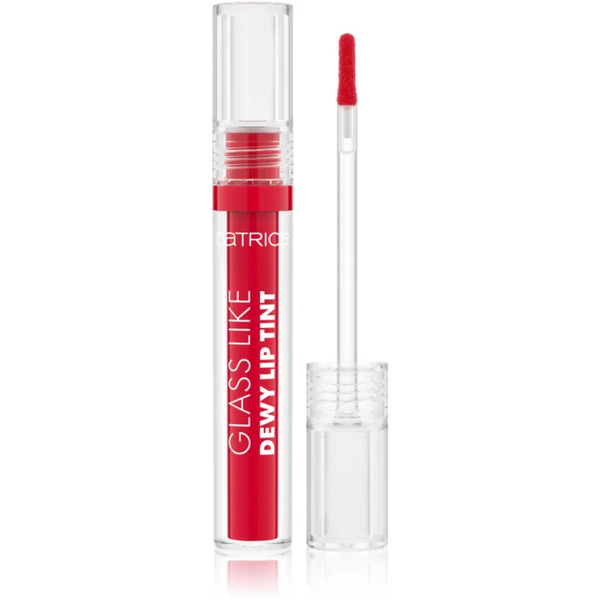  Catrice Glass Like Dewy Lip Tint Highly Pigmented Lip Gloss With Moisturising Effect Shade 050 Regrets? Always! 3 Ml 
