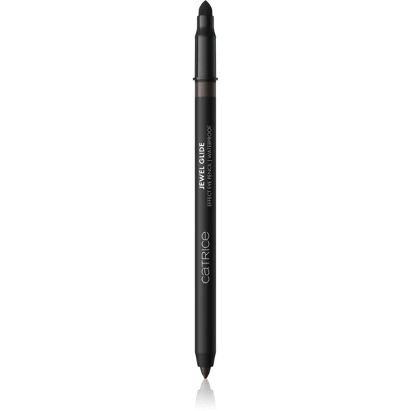 Catrice Jewel Glide Effect Eye Pencil Waterproof Eyeliner Pencil For Luminous Shine Shade 010 Black Diamond 1.5 G 