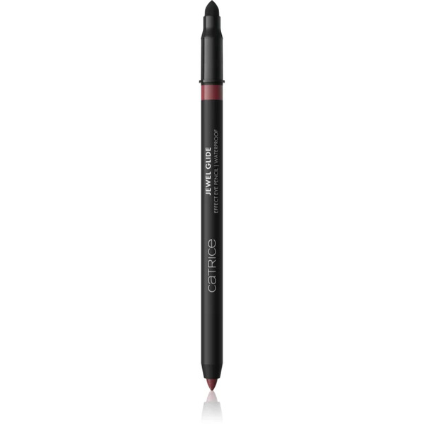  Catrice Jewel Glide Effect Eye Pencil Waterproof Eyeliner Pencil For Luminous Shine Shade 050 Ruby Crystals 1.5 G 