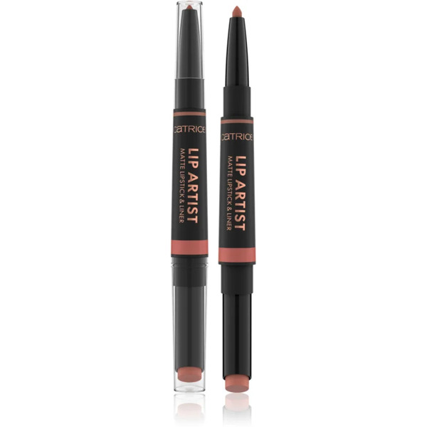  Catrice Lip Artist Matte Lipstick & Liner Lipstick + Lip Liner With Matt Effect Shade 010 Always Together 1.74 G 