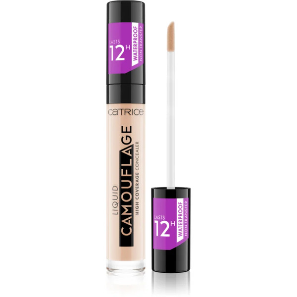  Catrice Liquid Camouflage High Coverage Concealer Liquid Concealer Shade 005 Light Natural 5 Ml 