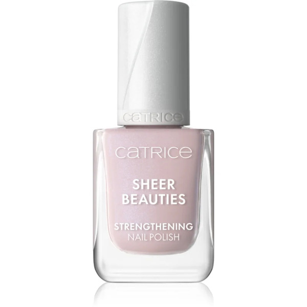  Catrice Sheer Beauties Strengthening Nail Polish Strengthening Nail Polish Shade 030 Barely Blushed 10.5 Ml 