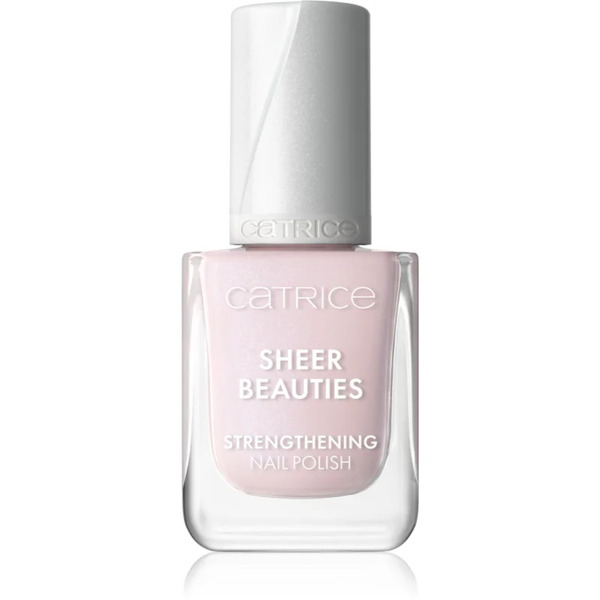  Catrice Sheer Beauties Strengthening Nail Polish Strengthening Nail Polish Shade 040 Fluffy Cotton Candy 10.5 Ml 