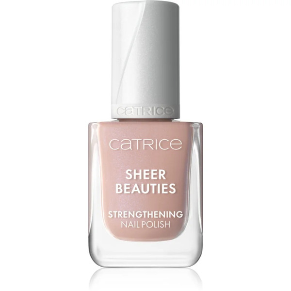  Catrice Sheer Beauties Strengthening Nail Polish Strengthening Nail Polish Shade 060 Nudie Beautie 10.5 Ml 