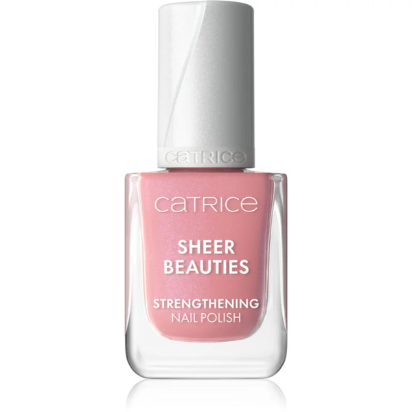  Catrice Sheer Beauties Strengthening Nail Polish Strengthening Nail Polish Shade 050 Peonies, Please! 10.5 Ml 