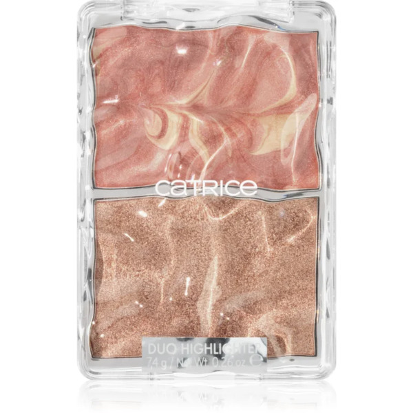  Catrice Underwater Secrets Highlighter Double Shade C01 Sea Me Glow! 7.4 G 