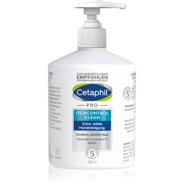  Cetaphil Pro Itchcontrol Clean Gentle Liquid Hand Soap 500 Ml 
