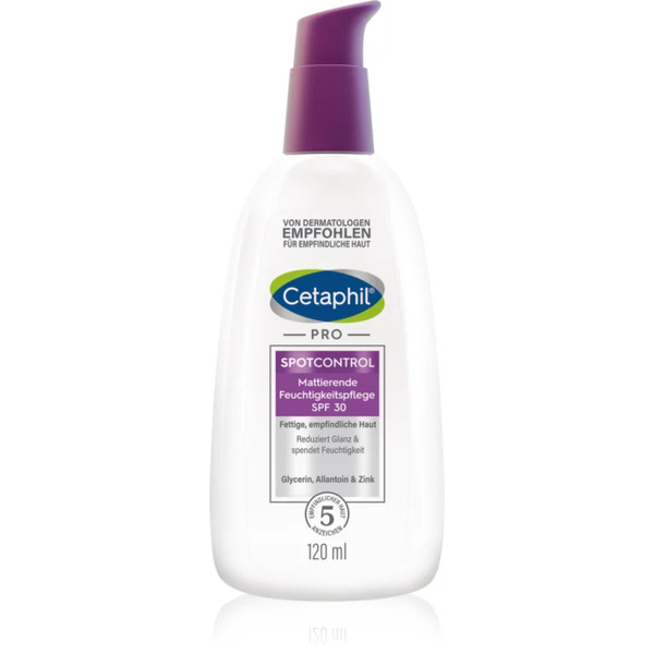  Cetaphil Pro Spotcontrol Oil Control Mattifying Moisturiser Spf 30 120 Ml 