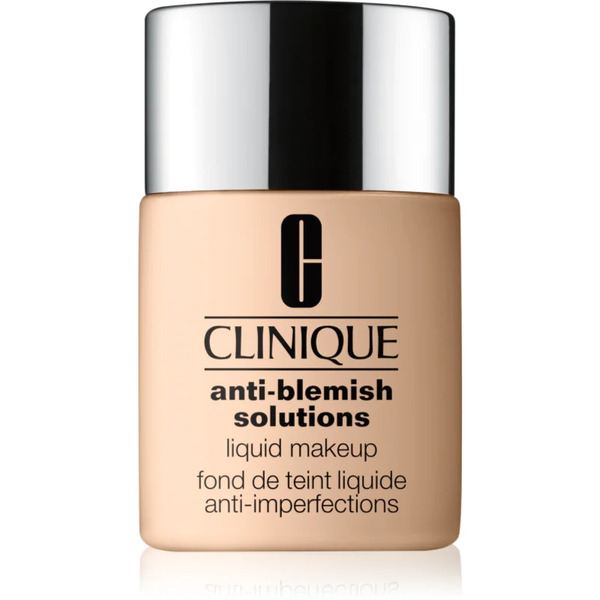  Clinique Anti-blemish Solutions™ Liquid Makeup High Cover Foundation For Oily Acne-prone Skin Shade Cn 10 Alabaster 30 Ml 