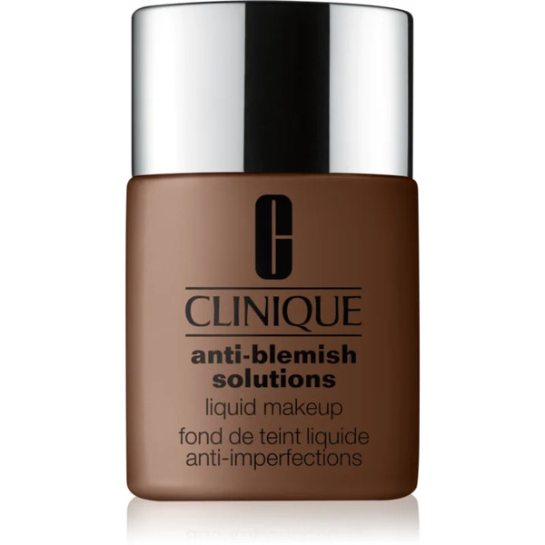  Clinique Anti-blemish Solutions™ Liquid Makeup High Cover Foundation For Oily Acne-prone Skin Shade Cn 126 Espresso 30 Ml 