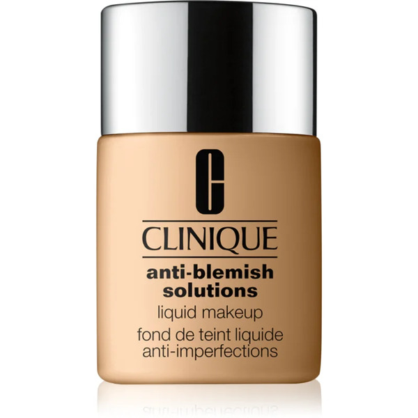 Clinique Anti-blemish Solutions™ Liquid Makeup High Cover Foundation For Oily Acne-prone Skin Shade Wn 38 Stone 30 Ml 