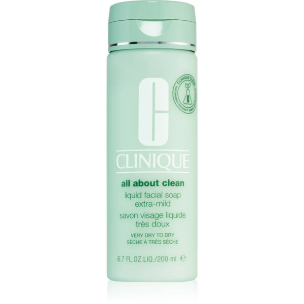  Clinique Liquid Facial Soap Extra-mild Liquid Facial Soap Extra Mild For Dry To Very Dry Skin 200 Ml 