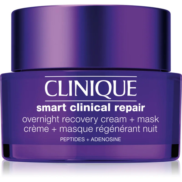  Clinique Smart Clinical™ Repair Overnight Recovery Cream + Mask Moisturising Night Cream And Mask For Skin Regeneration And Renewal 50 Ml 