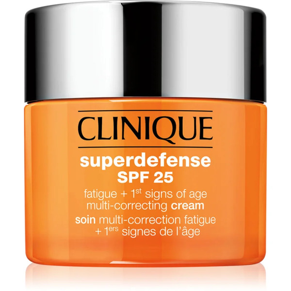  Clinique Superdefense™ Spf 25 Fatigue + 1st Signs Of Age Multi-correcting Cream Moisturiser For The First Signs Of Ageing For Dry And Combination Skin 