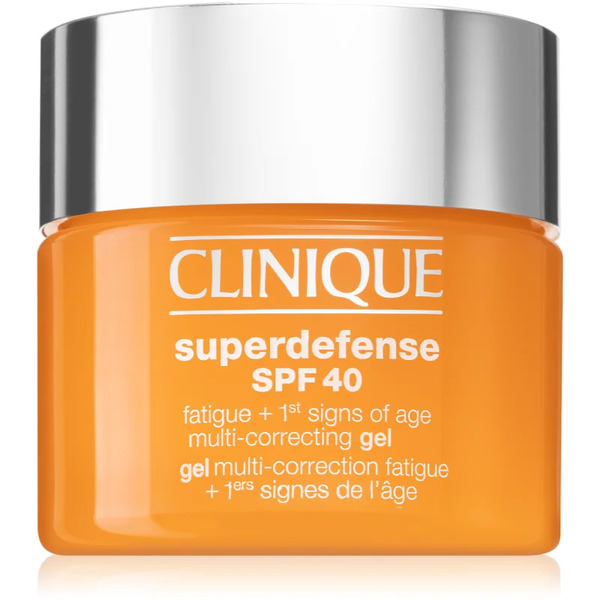  Clinique Superdefense™ Spf 40 Fatigue + 1st Signs Of Age Multi Correcting Gel Moisturising Gel To Treat The First Signs Of Skin Ageing Spf 40 50 Ml 