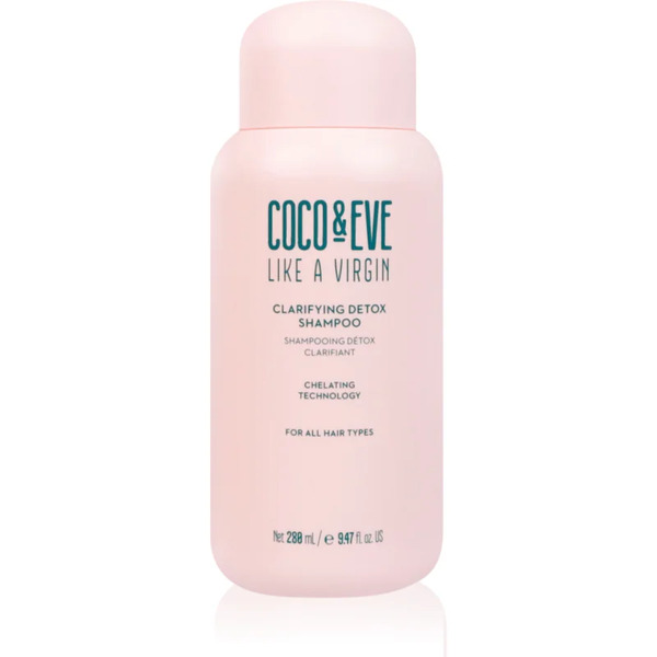  Coco & Eve Like A Virgin Clarifying Detox Shampoo Deep Cleanse Clarifying Shampoo With Detoxifying Effect 280 Ml 