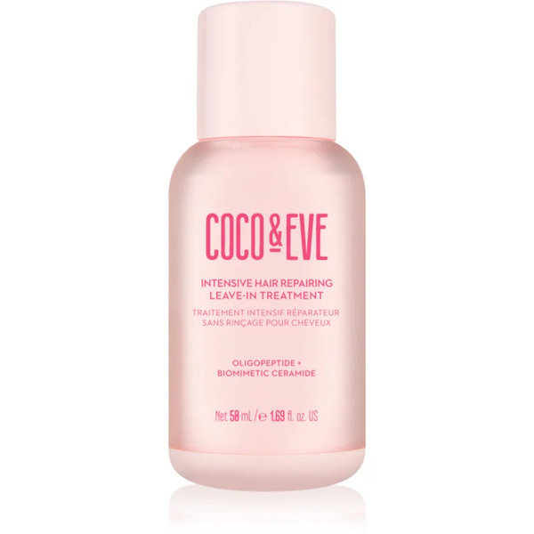  Coco & Eve Sweet Repair Intensive Hair Repairing Leave-in Treatment Regenerating Leave-in Conditioner For Damaged And Colour-treated Hair 50 Ml 