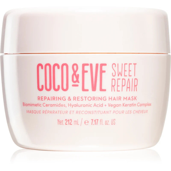  Coco & Eve Sweet Repair Repairing & Restoring Hair Mask Intense Mask For Hair Strengthening And Shine 212 Ml 