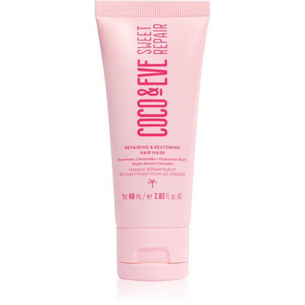  Coco & Eve Sweet Repair Repairing & Restoring Hair Mask Intense Mask For Hair Strengthening And Shine 60 Ml 