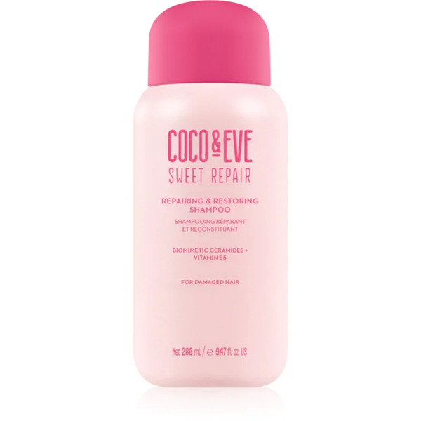  Coco & Eve Sweet Repair Repairing & Restoring Shampoo Intensive Regenerating Shampoo For Damaged And Colour-treated Hair 280 Ml 