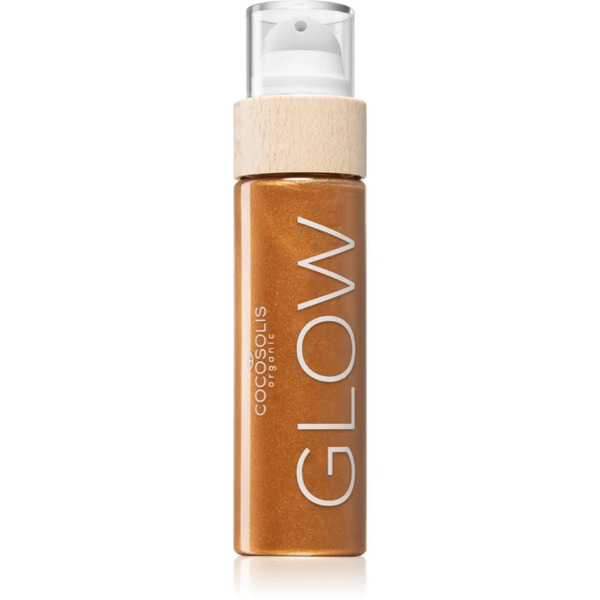  Cocosolis Glow Radiance Oil With Glitter With Aroma Cookies 100 Ml 